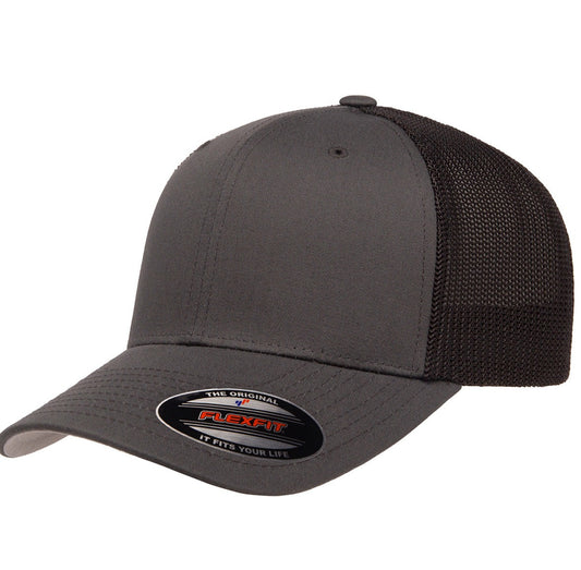 Custom Embroidered Flexfit 6511 Trucker Fitted Cap