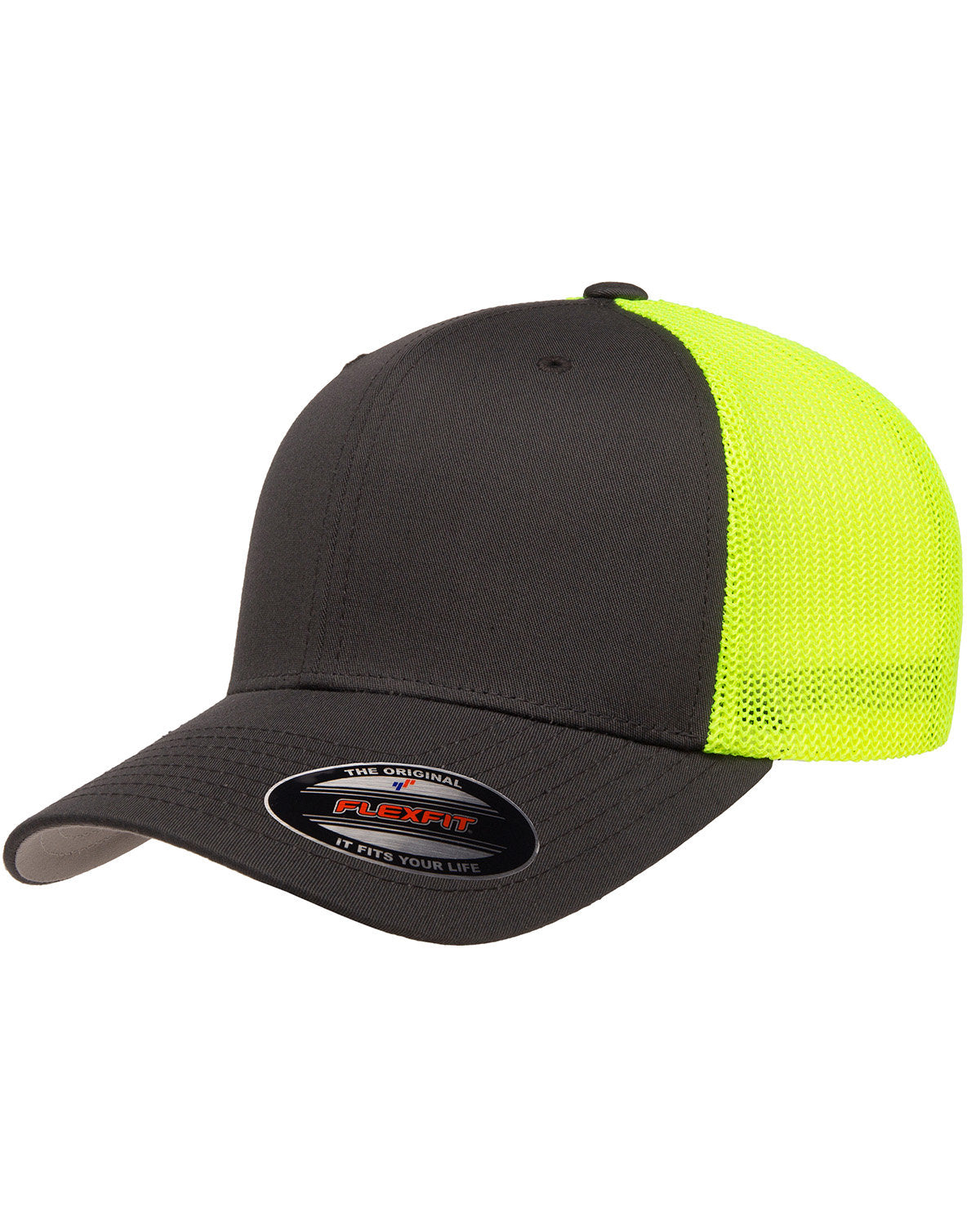 Custom Embroidered Flexfit 6511 Trucker Fitted Cap