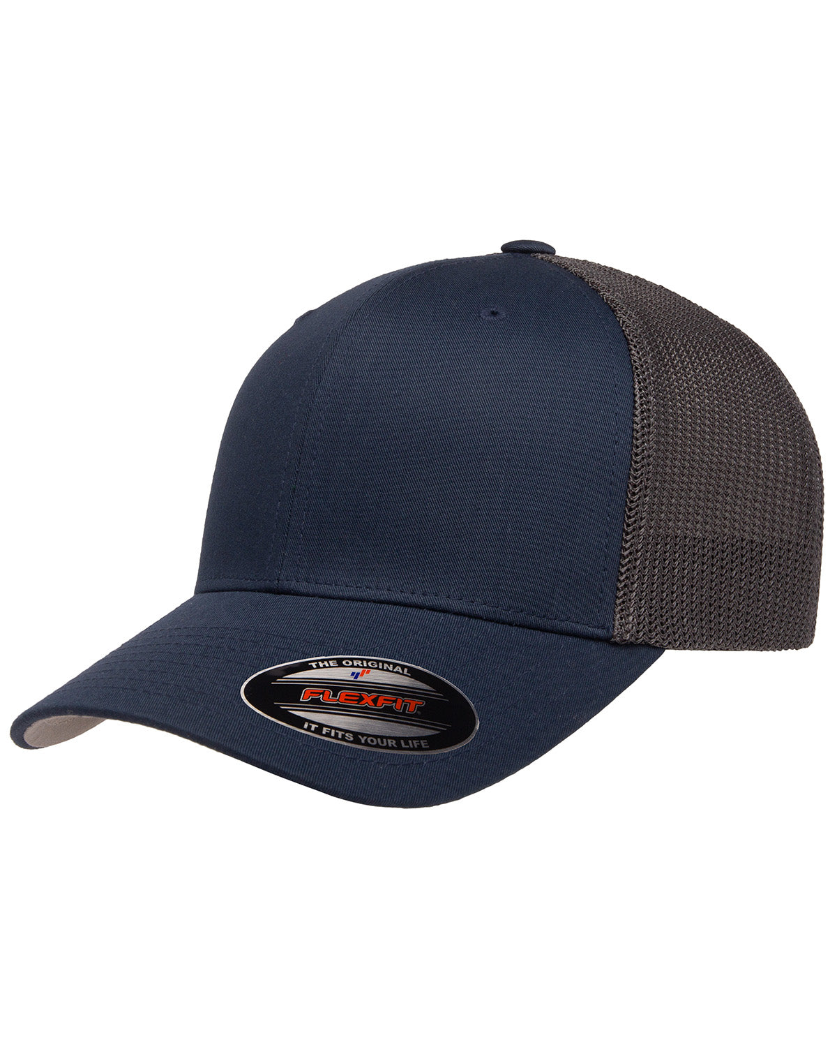 Custom Embroidered Flexfit 6511 Trucker Fitted Cap