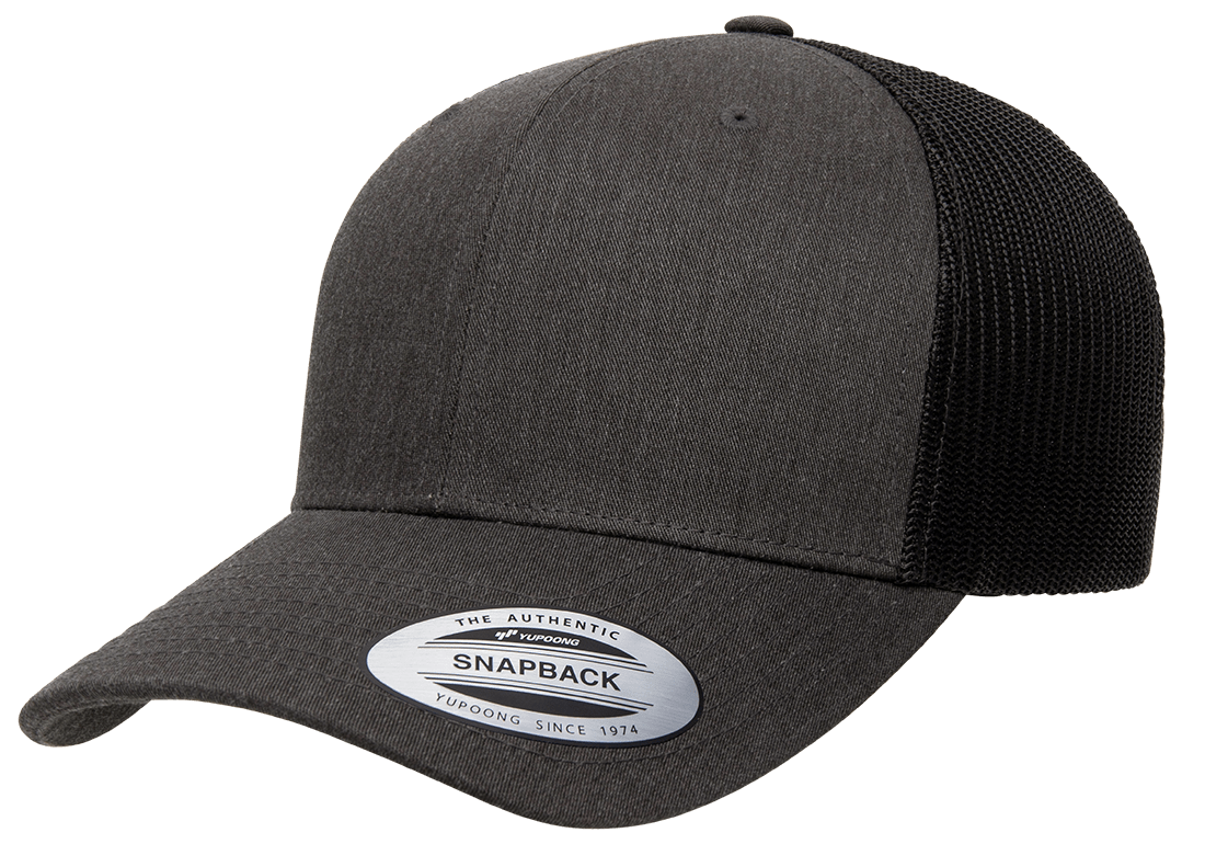 Custom Embroidered Yupoong 6606 Trucker Snapback Cap