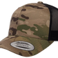Custom Embroidered YP Classics® Multicam® retro trucker cap