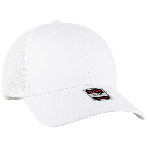 Custom Embroidered OTTO COMFY Low Profile Mesh Back Trucker Cap