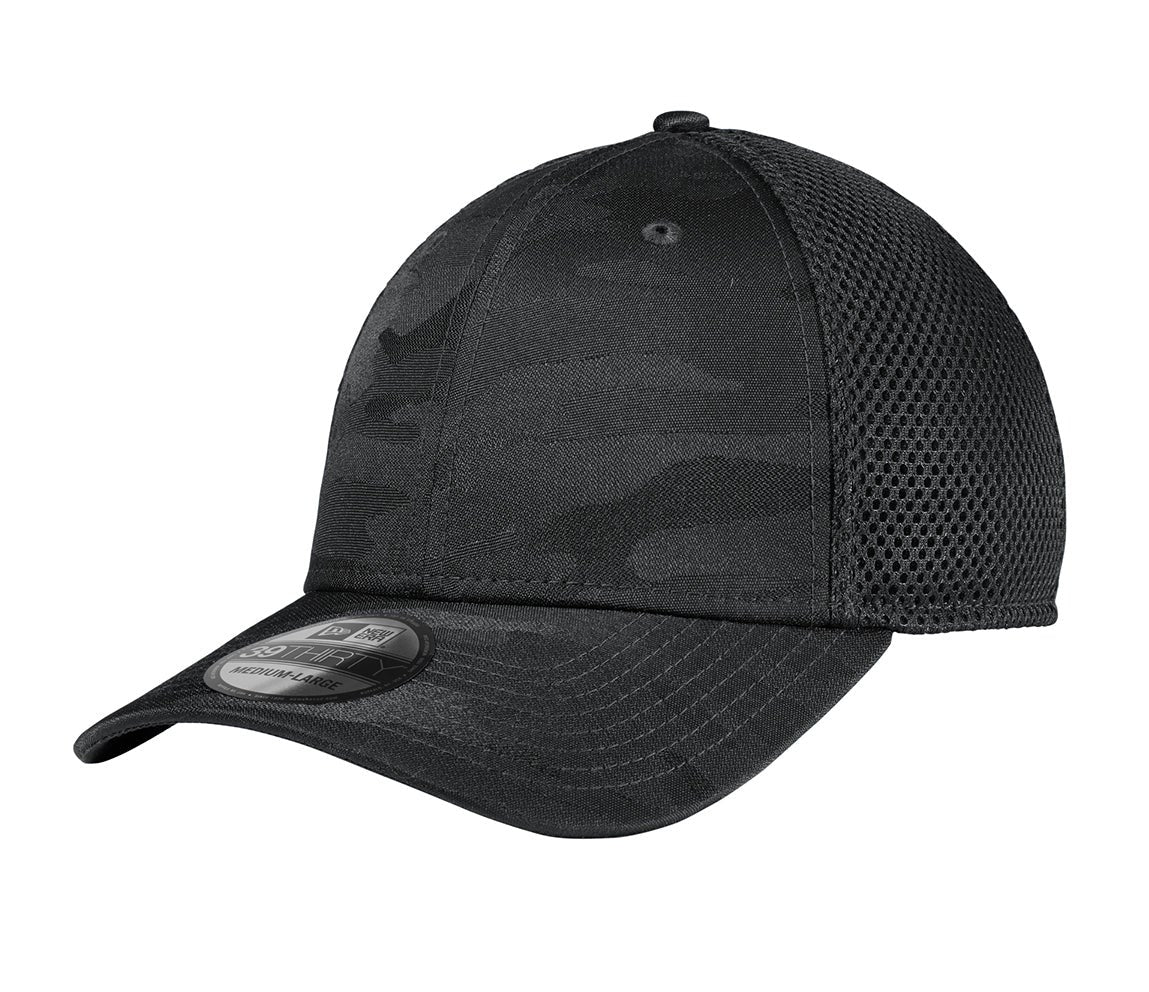 CUSTOM EMBROIDERED NEW ERA ® 1091 TONAL CAMO STRETCH TECH MESH CAP