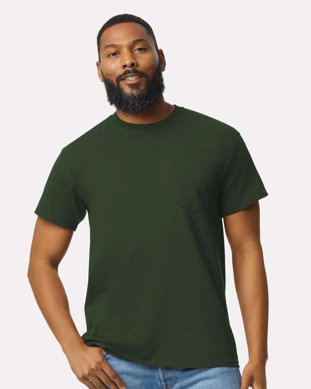 Custom Printed Unisex Ultra Cotton® Pocket T-Shirt - 2300 custom logo product image