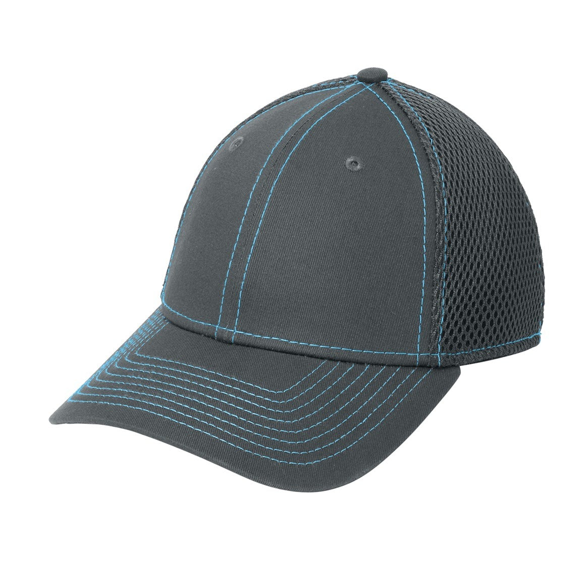 Custom Embroidered New Era® - Stretch Mesh Contrast Stitch Cap