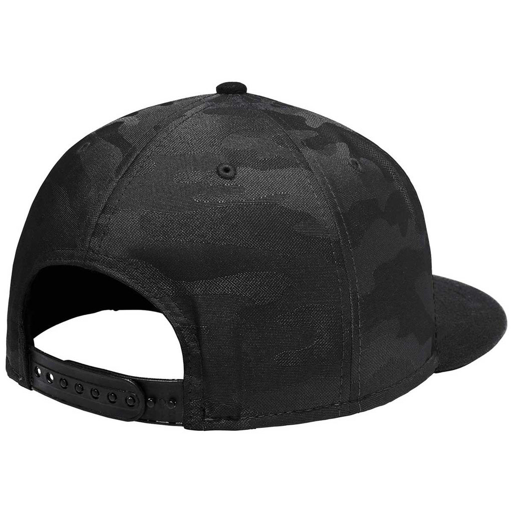 Custom Embroidered New Era ® Camo Flat Bill Snapback Cap