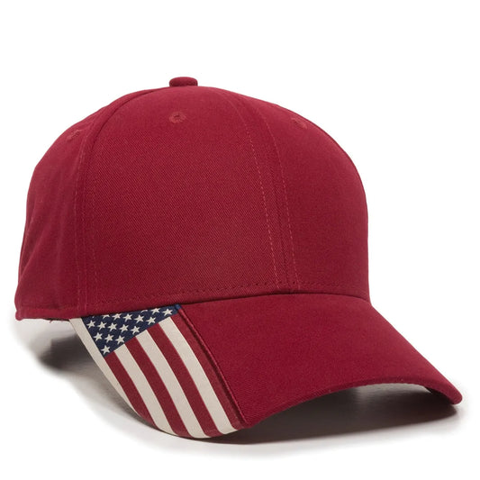 Custom Embroidered USA-300/USA Flag Cap